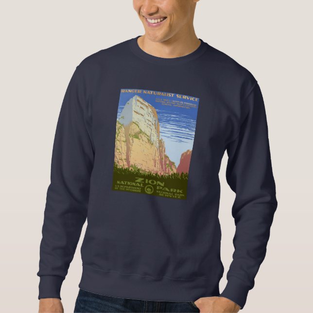Zion National Park Sweatshirt (Front)
