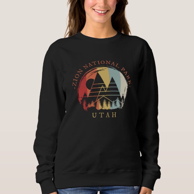Zion National Park Sweatshirt (Front)