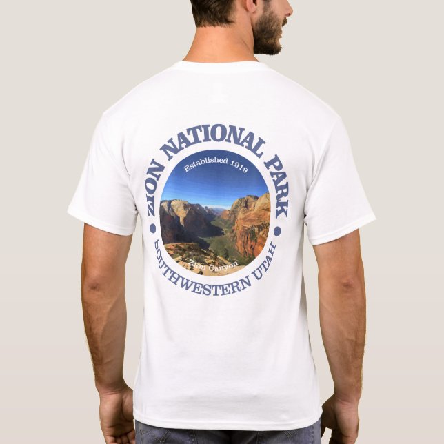 Zion National Park T-Shirt (Back)
