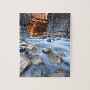 zion national park the narrows jigsaw puzzle