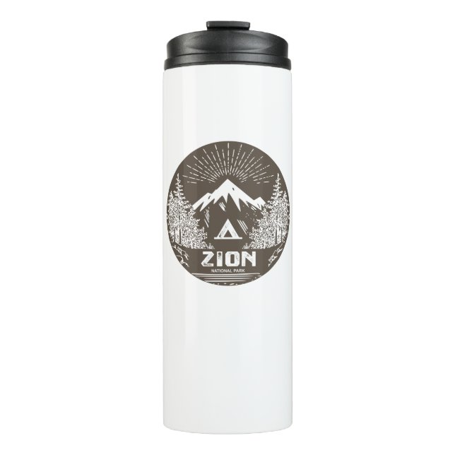 Zion National Park Thermal Tumbler (Front)