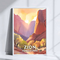 Zion National Park | Travel Watercolor