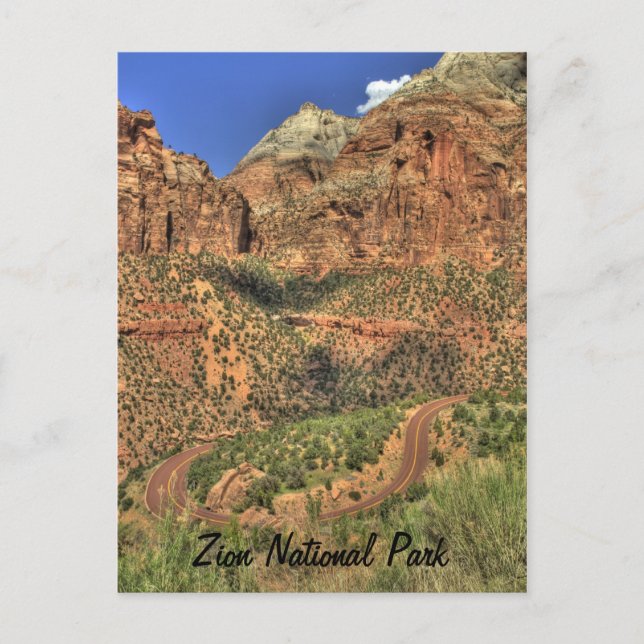 Zion National Park, UT Carte postale (Devant)