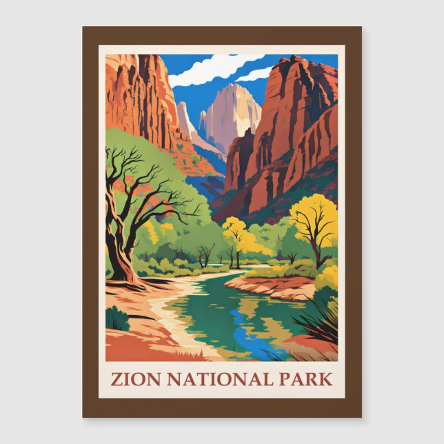 Zion National Park, Utah, (Front)