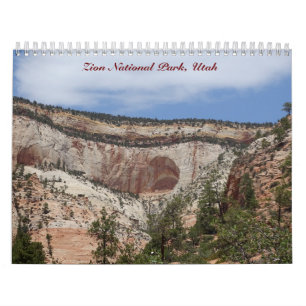 Zion National Park, Utah Calendar