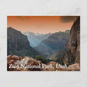 Zion National Park, Utah Postcard