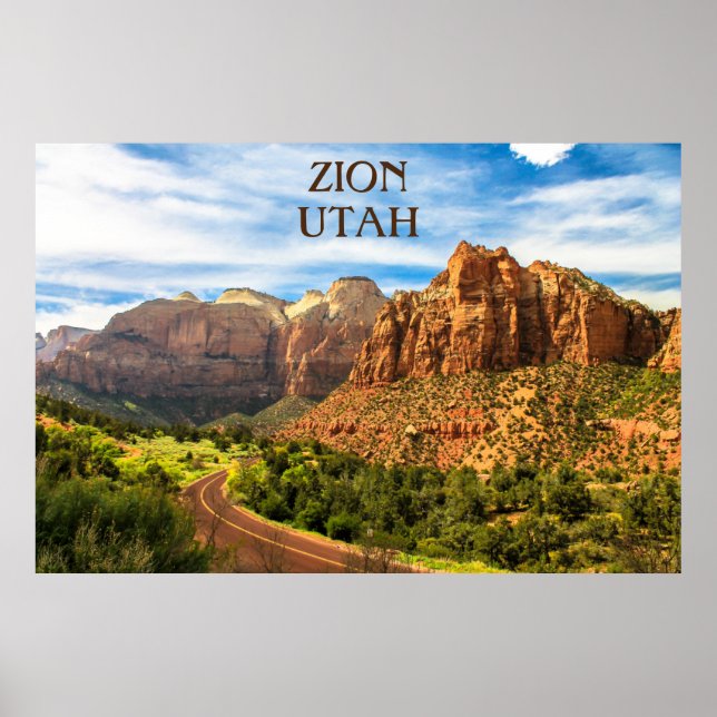 Zion National Park - Utah Poster (Front)