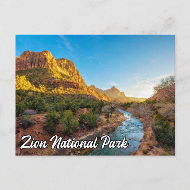 Zion National Park, Utah, United States Postcard (Front)
