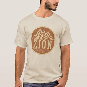 Zion National Park Utah USA Outdoors Retro T-Shirt