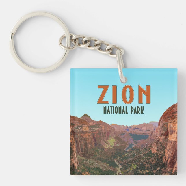 Zion National Park Utah Vintage (Devant)
