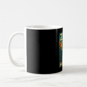 Zion national park vintage travel outdoor coffee mug