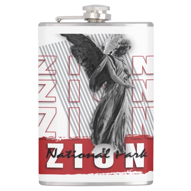 Zion small hip flask (Front)