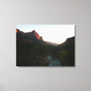 Zion Sunset Canvas Print