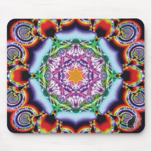 Zionesque Kaleidoscope Mouse Pad
