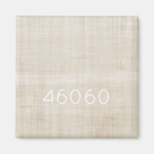 Zip Code New Home Moving Office Neutral Realtor Magnet