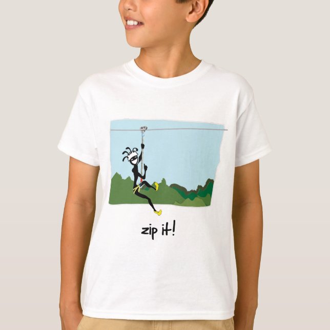 "Zip It!" T-Shirt (Front)