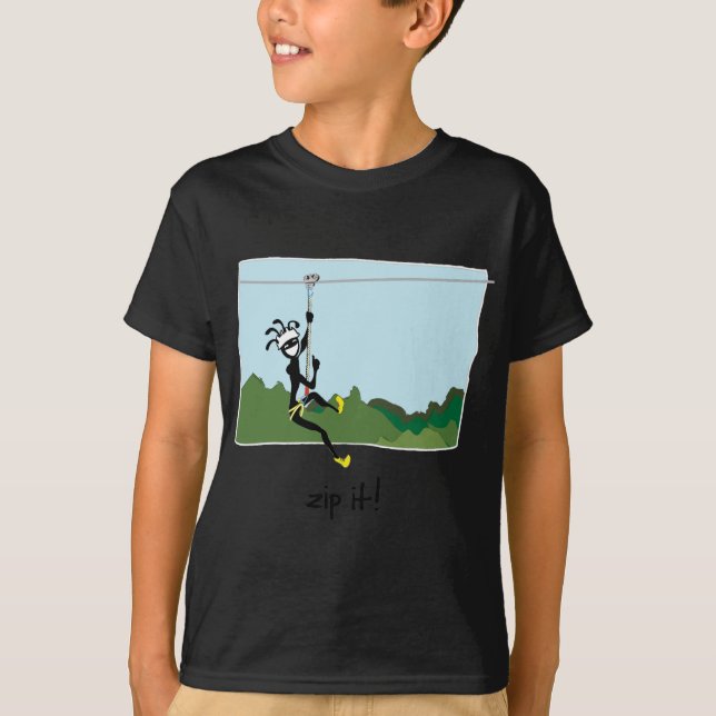 "Zip It!" T-Shirt (Front)