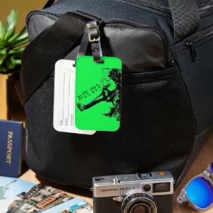  Zip IT! - Zipline Rider Luggage Tag