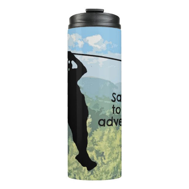 Zipline Adventures Thermal Tumbler (Front)