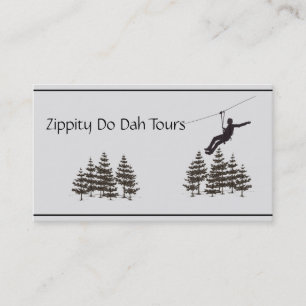 Zipline Business Cards Completely Customizable