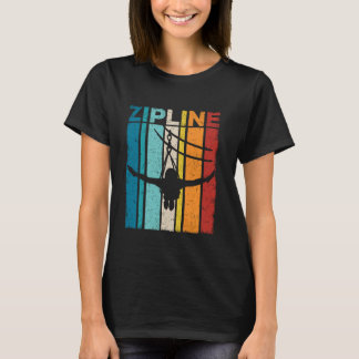 Zipline Enthusiast Ziplining T-Shirt