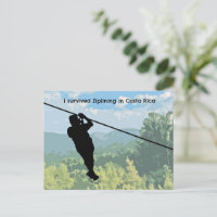Zipline Postcard