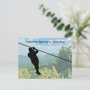 Zipline Postcard