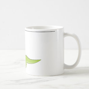 Zipline Rider Stick Figure Icon Coffee Mug