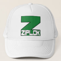 Ziplok - logo vert - casquette de camionneur