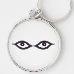 Zipper Eyes Keychain