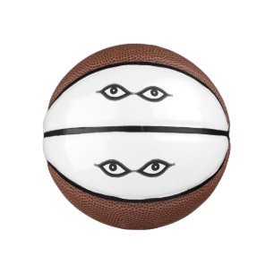 Zipper Eyes Mini Basketball