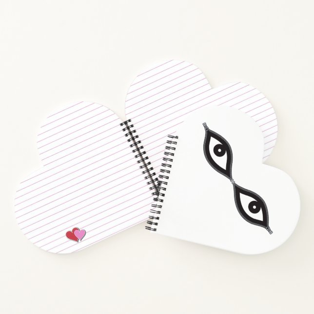 Zipper Eyes Notebook (Inside)