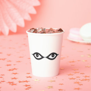 Zipper Eyes Paper Cups