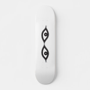Zipper Eyes Skateboard