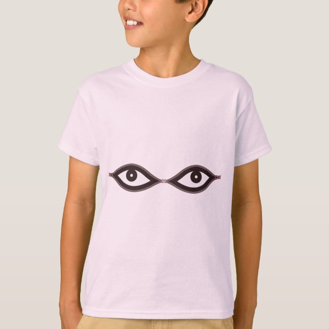 Zipper Eyes  T-Shirt (Front)