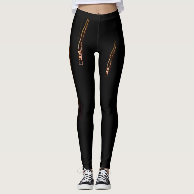 Zipper Leggings (Front)