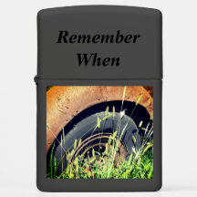 Zippo Lighter With Old Chevy Truck Fender
