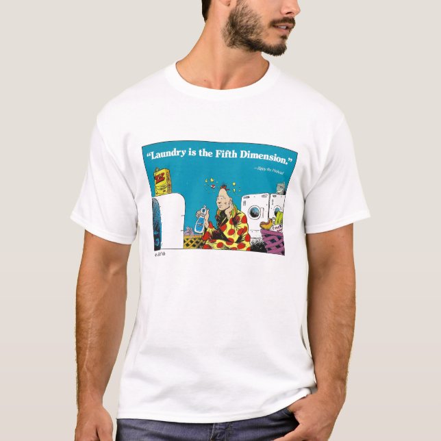 Zippy and the Mystery of Laundry T-Shirt (Front)