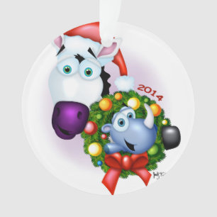 Zippy Commemorative Christmas Ornament 2014