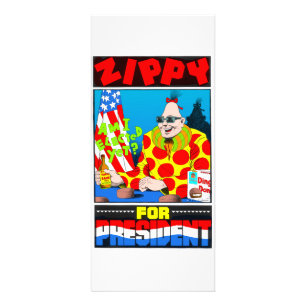 Zippy For President! Rack Card