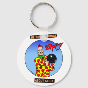 Zippy knows things.... keychain