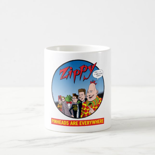 Zippy/Pinheads Are Everywhere Coffee Mug (Center)
