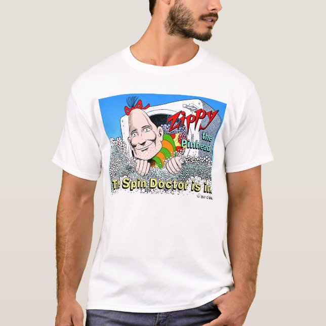 Zippy: The Spin Doctor T-Shirt (Front)