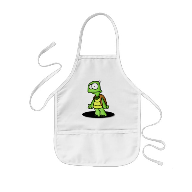 Zippy the Turtle	Apron Kids Apron (Front)