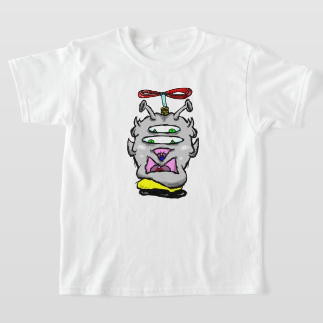 Zippy Trippy Alien Dazs Spinner k T-Shirt (Laydown)