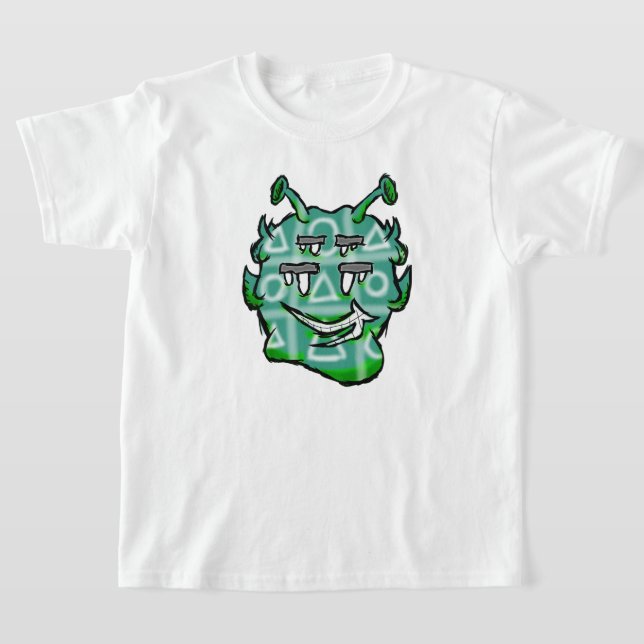 Zippy Trippy Alien Dazs XOXO k T-Shirt (Laydown)
