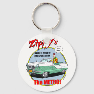 Zippy's Metro Keychain