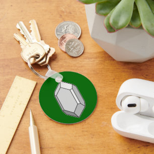 Zircon Keychain
