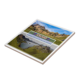 zIS003 LANDMANNALAUGAR, Iceland, Tile