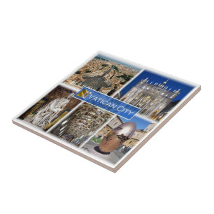 zIT000 ROME Vatican City. Saint Peter's Square,  Tile